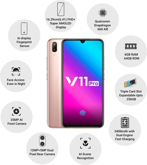 vivo V11 Pro specs .